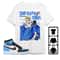 AJ 1 University Blue Toe Unisex T-Shirt, Tee, Sweatshirt, Hoodie, Cinderella Sneaker, Shirt To Match Sneaker.jpg