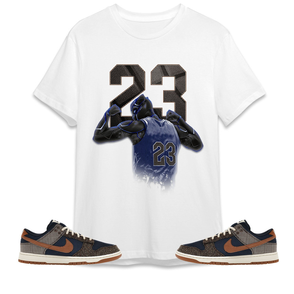 Number 23 Panther Unisex Tees Dunk Low Tweed Corduroy Sweatshirt to match Sneaker, Outfit Birthday Gift for Friends.jpg