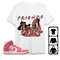 AJ 1 Mid Strawberries and Cream Unisex T-Shirt, Tee, Sweatshirt, Hoodie, Melanin Friends Sisters, Shirt To Match Sneaker.jpg