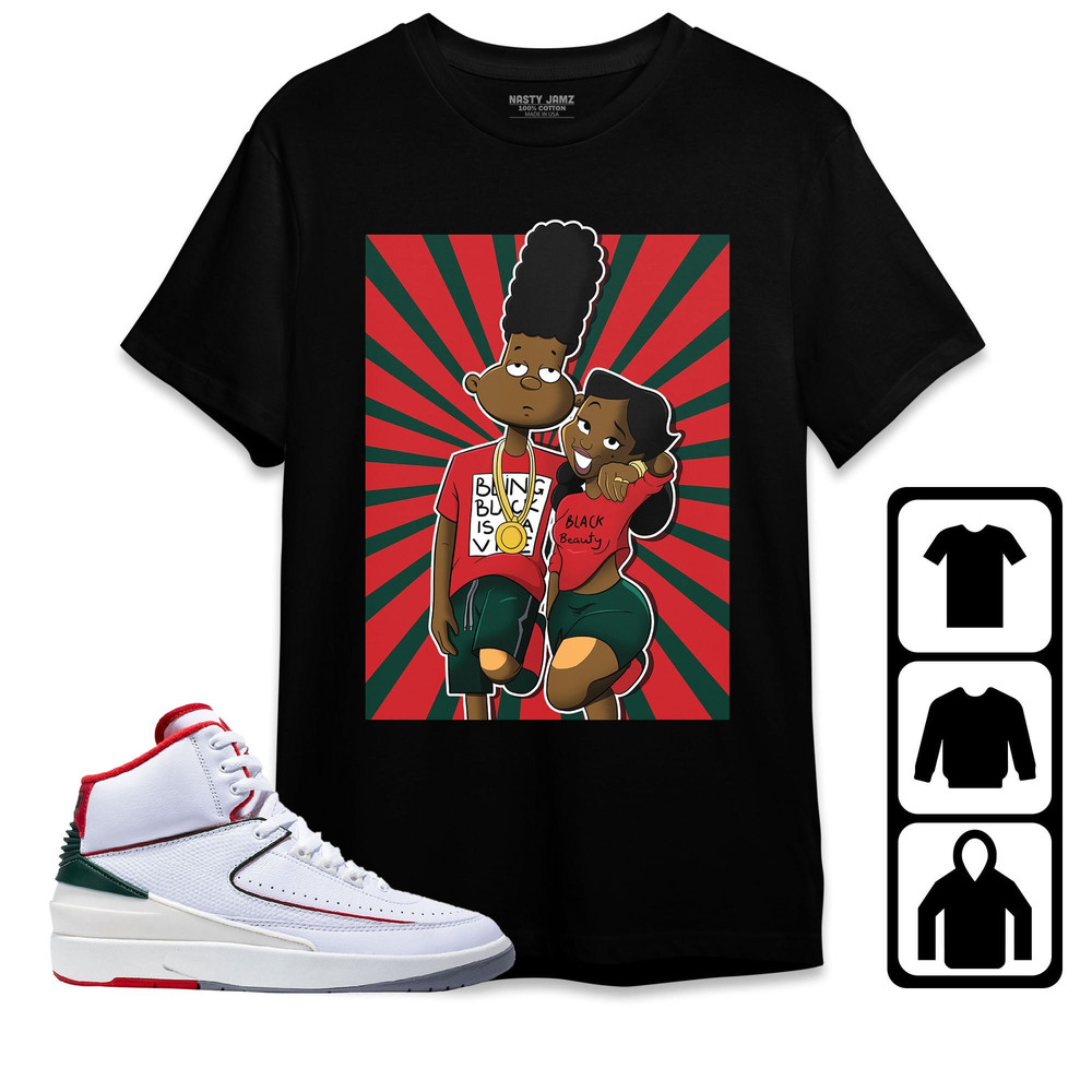 A Diffirent Love Unisex Tees Jordan 2 Italy Sweatshirt to match Sneaker, Outfit Birthday gift.jpg