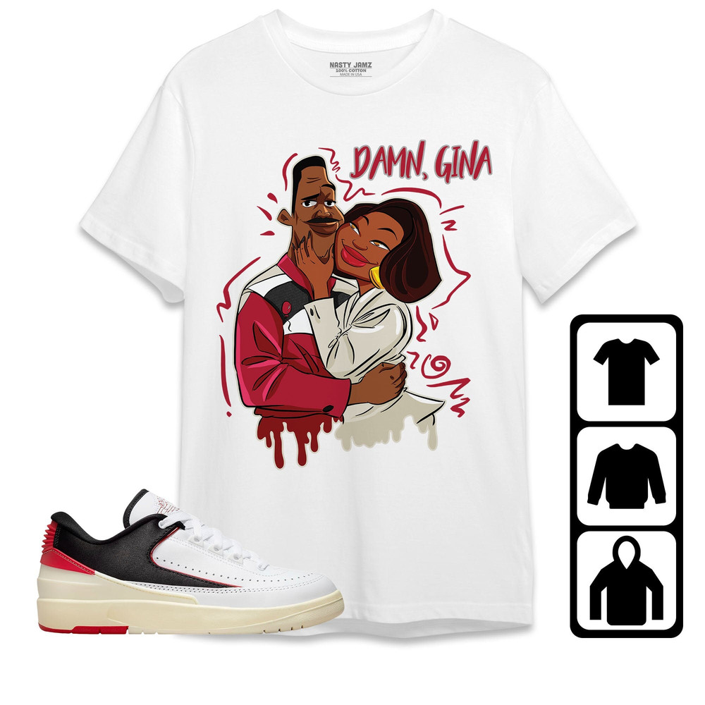 Martins Love Unisex Tees Jordan 2 Low Black Satin Sweatshirt to match Sneaker, Outfit Birthday Gift.jpg