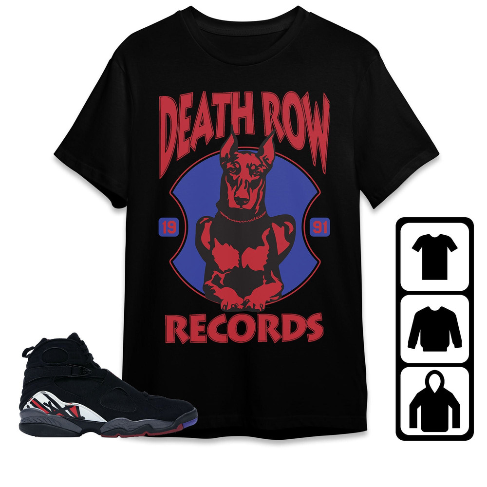 Jordan 8 Playoffs Unisex Shirt, Kid, Toddles Death Row 1991 Dog, Shirt To Match Sneaker.jpg