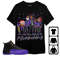 Melanin Boys Friends Xmas Unisex Tees Jordan 12 Field Purple, Sweatshirt to match Sneaker, Outfit Birthday Gift.jpg