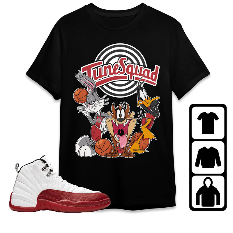 AJ 12 Cherry Unisex T-Shirt, Tee, Sweatshirt, Hoodie, Tune Friends, Shirt To Match Sneaker.jpg