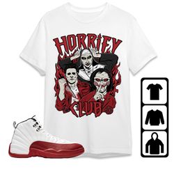 aj 12 cherry unisex t-shirt, tee, sweatshirt, hoodie horrify club