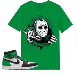 friday jv shirt match jordan 1 celtic lucky green shirt in iris green