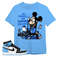 AJ 1 University Blue Toe Unisex Color T-Shirt, Tee, Mo Money Mickey, Shirt To Match Sneaker - Light Blue.jpg