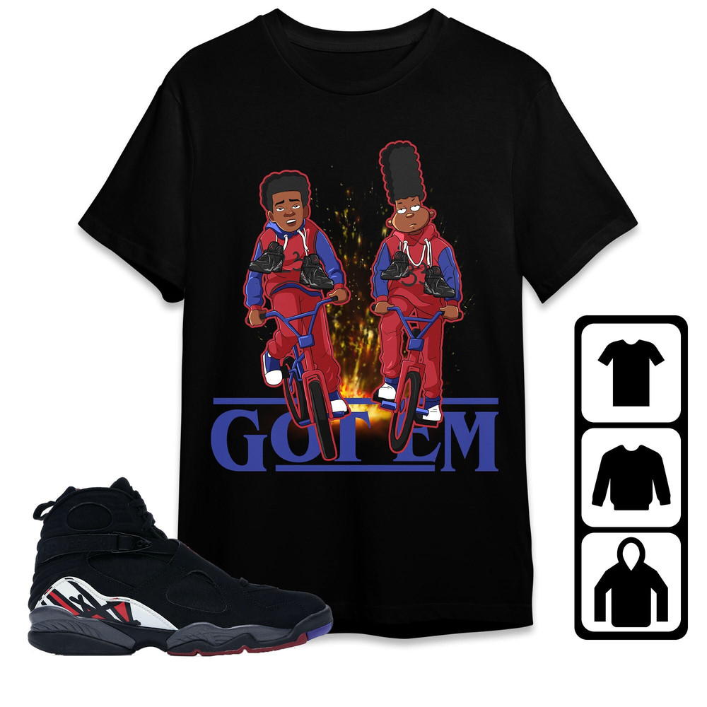 AJ 8 Playoffs Unisex T-Shirt, Tee, Sweatshirt, Hoodie, Homies Got Em, Shirt To Match Sneaker.jpg