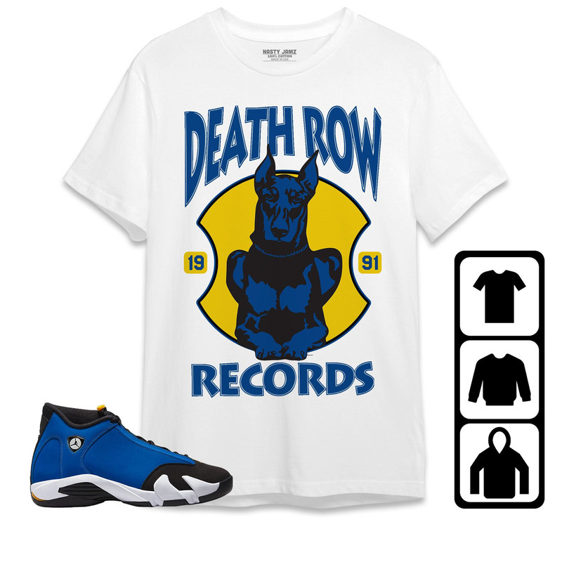 Jordan 14 Laney Unisex Shirt, Kid, Toddles Death Row 1991 Dog, Shirt To Match Sneaker.jpg