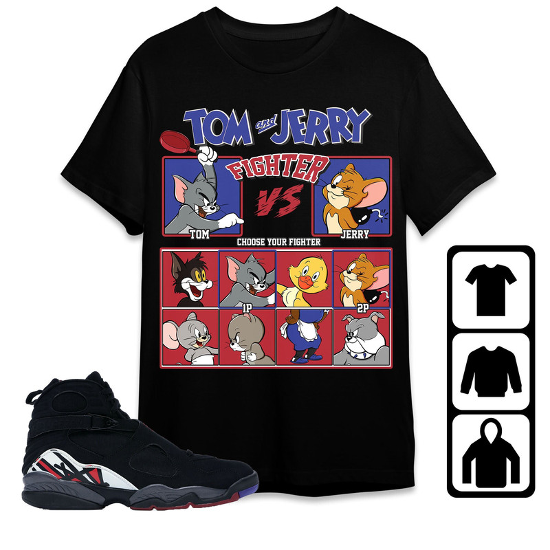 AJ 8 Playoffs Unisex T-Shirt, Tee, Sweatshirt, Hoodie, Home Fighter, Shirt To Match Sneaker.jpg