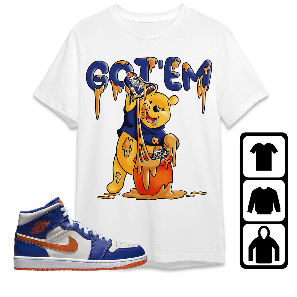 AJ 1 Mid Wheaties Knick Unisex T-Shirt, Tee, Sweatshirt, Hoodie, Got Em Winnie The Pooh, Shirt To Match Sneaker.jpg