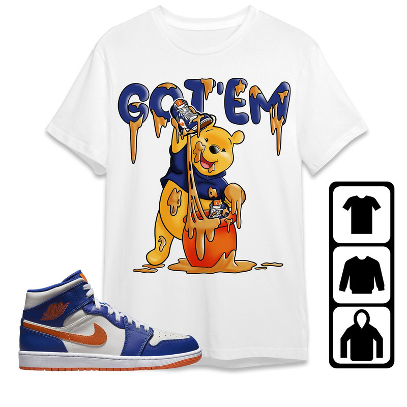AJ 1 Mid Wheaties Knick Unisex T-Shirt, Tee, Sweatshirt, Hoodie, Got Em Winnie The Pooh, Shirt To Match Sneaker.jpg