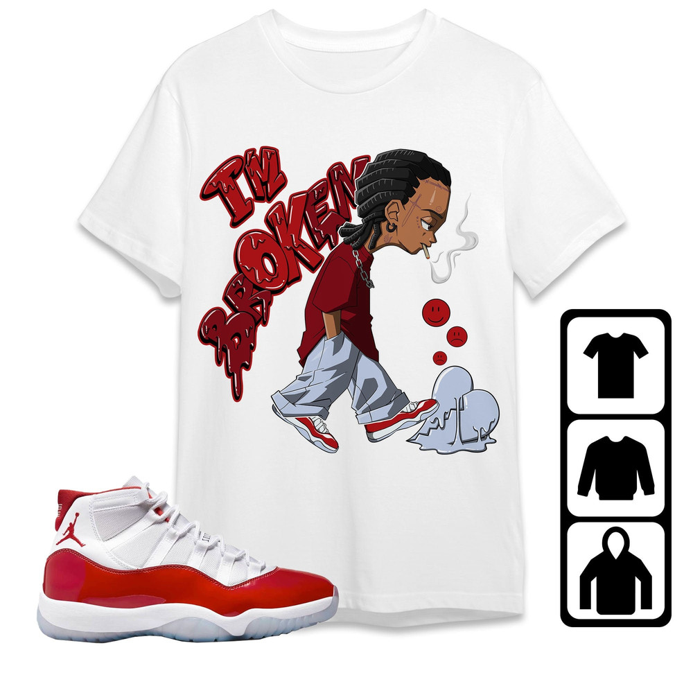 AJ 11 Cherry Unisex T-Shirt, Tee, Sweatshirt, Hoodie, Im Broken RL, Shirt To Match Sneaker.jpg