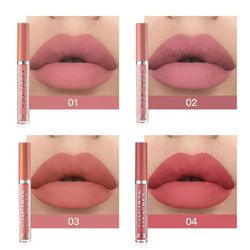 6 Pcs/Set New Long Lasting Waterproof Lipstick Set Women Lips Makeup Cosmetic