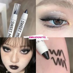 Cosmetics Beauty Tool for Makeup Eye Styling,Waterproof Fast Dry White Eye Liner Pen, Eyeliner Pencil Stamp Liquid