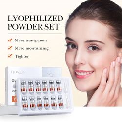 Anti-Wrinkle Essence Moisturizing Shrink Pore Skin Care,Beauty Salon Hexapeptide Oligopeptide Freeze-Dried Powder Face