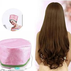 Hair Care Cap ,Electric Hair Thermal Treatment, Anti-electricity Control Heating Baked Oi, Beauty Steamer SPA Nourishing