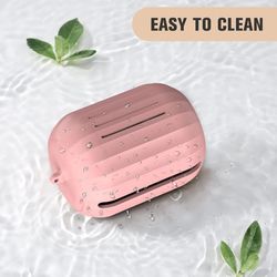 New Beauty Tools Accessories ,Silicone Beauty Egg Storage Case ,Dust proof Breathable Container Storage Bag
