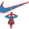 SpiderMan Swoosh Embroidery File 0