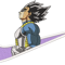 Vegeta Swoosh Embroidery File 0