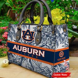 Auburn Tigers Women Leather Hand Bag