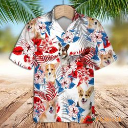 corgi hawaiian shirt welsh corgi hawaiian shirt
