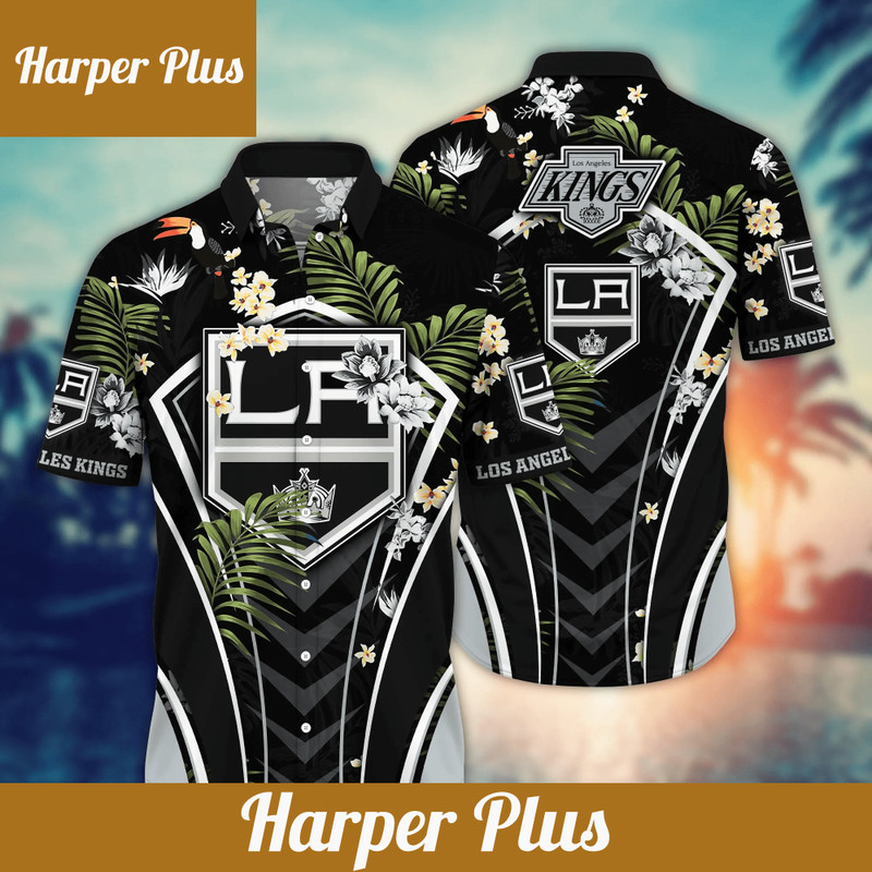 Los Angeles Kings NHL Hawaiian Shirt Sunscreen Aloha Shirt - Trendy Aloha.png