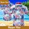 NBA Los Angeles Clippers Tropical Light Blue Flowers Hawaiian Shirt - Trendy Aloha.jpg
