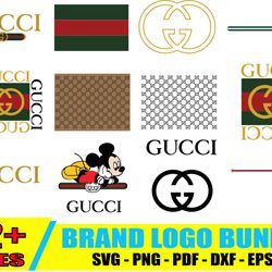 gucci logo bundle svg, gucci logo svg, brand logo svg