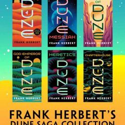 Frank Herberts Dune Saga Collection Books 1 - 6 Frank Herbert