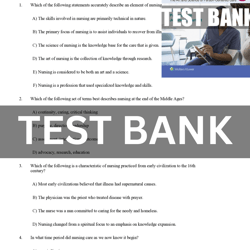 Test Bank - Fundamentals of Nursing 9th Edition
