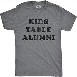 mens kids table alumni tshirt funny thanksgiving dinner sarcastic holiday family tee