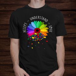 floral autism awareness daisy flower for mom shirt