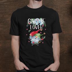 funny gnomes flower springtime unique gnome lover shirt