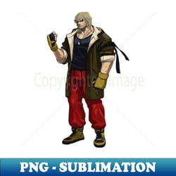 ken - street fighter 6 - png transparent sublimation design - bold & eye-catching