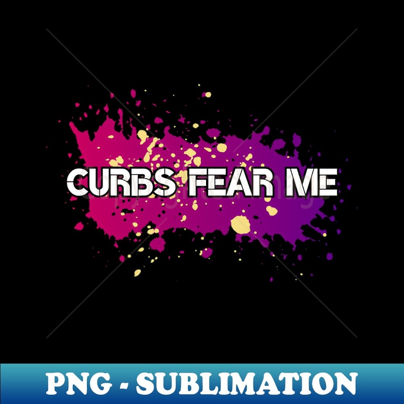 Fear Me Sticker Design Curbs Fear Me 6 Car Bumper Sticker - Exclusive PNG Sublimati | Inspire ...