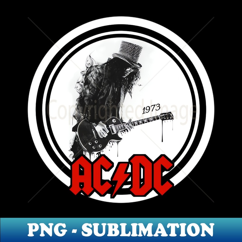 acdc - PNG Transparent Sublimation Design - Stunning Sublima | Inspire ...