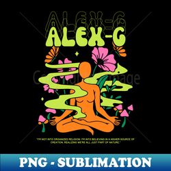 Alex G  Yoga - Signature Sublimation PNG File - Add a Festive Touch to Every Day