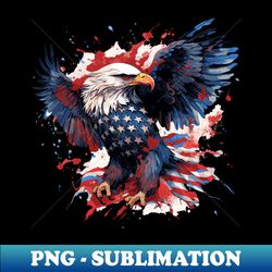 American Eagle - Stylish Sublimation Digital Download - Revolutionize Your Designs