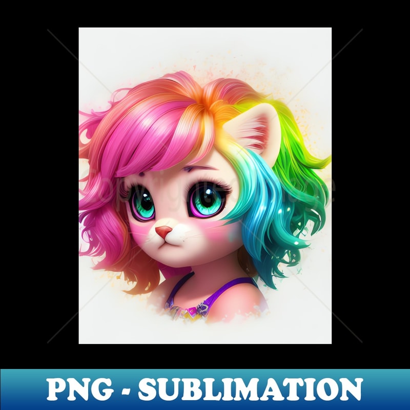CJ-66119_Rainbow Cat Girl Full Cat Cute Portrait 4513.jpg
