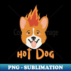hot dog - Creative Sublimation PNG Download - Perfect for Sublimation Art