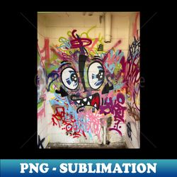 Graffiti Face Photo Art - Sublimation-Ready PNG File - Add a Festive Touch to Every Day