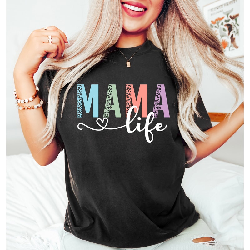 Mama Leopard Shirt, Mama Life Sweatshirt, Retro Mom Sweatshirt, Mama Shirt, Mama Gift, Mom Life Sweatshirt, Mom Gift.jpg