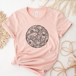 floral volleyball shirt, volleyball shirts, gift for vollaybal player, gift for mom,game day shirt,