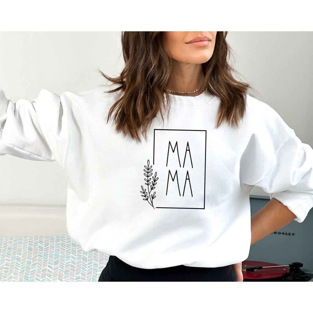 Mama Sweatshirt and Hoodie - Retro Mama Shirt - Mom Shirt - Motherhood Shirt - Mama T-Shirt - Mom Shirts - Mama Tee - Mom Tees - Mom Gift.jpg
