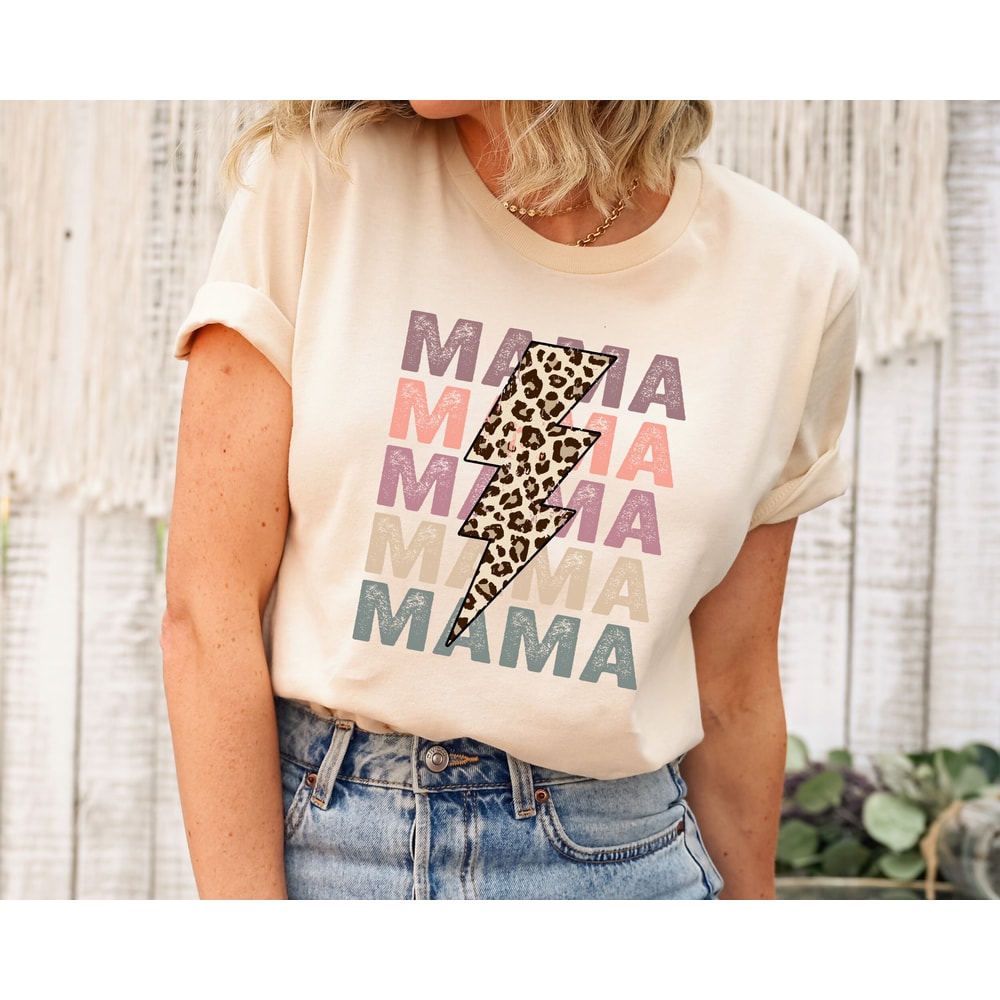 Retro Vintage Mama Shirt, Leopard Mama Shirt, Motherhood Shirt, Cute Mom Shirt,Mothers Day Gift, Mama T-shirt,Mom Life Shirt,Girl Mama Shirt.jpg