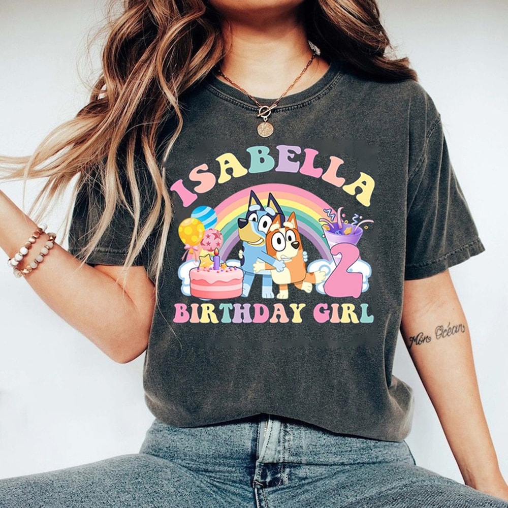 Custom Bluey Bingo Birthday Shirt, Bluey Birthday Tees, Bluey Party, Bluey Bingo Shirt, Bluey Birthday Girl Shirt, Bluey Birthday Boy Tshirt.jpg