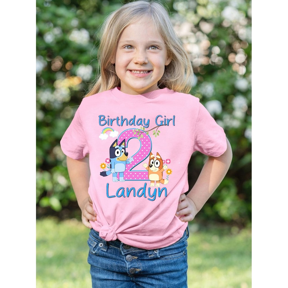 Custom Bluey Birthday Boy Shirt Personalized Bluey Birthday Shirt Bluey Birthday Family Shirts Bluey Bingo Birthday Bluey Toddler.jpg