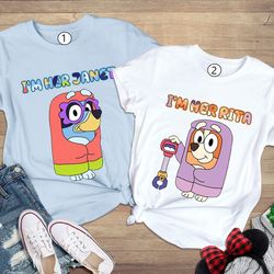 im her janet shirt, im her rita shirt, janet and rita shirt, bluey family shirt, grannies t-shirt,