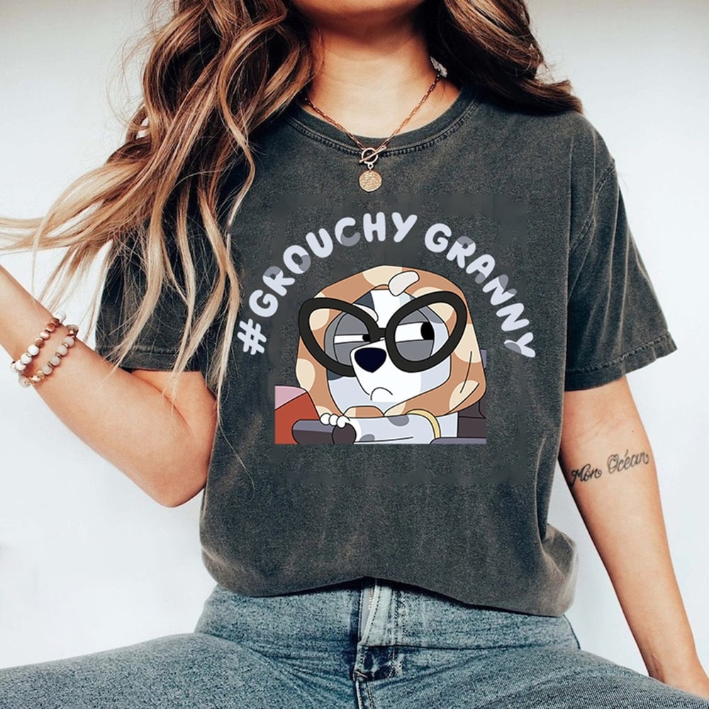 Bluey Grouchy Granny Shirt, Muffin Grounchy Granny Shirt, Muffin Grannies Shirt, Grannies Muffin Shirt, Bluey Grannies Shirt, Bluey Toddler.jpg